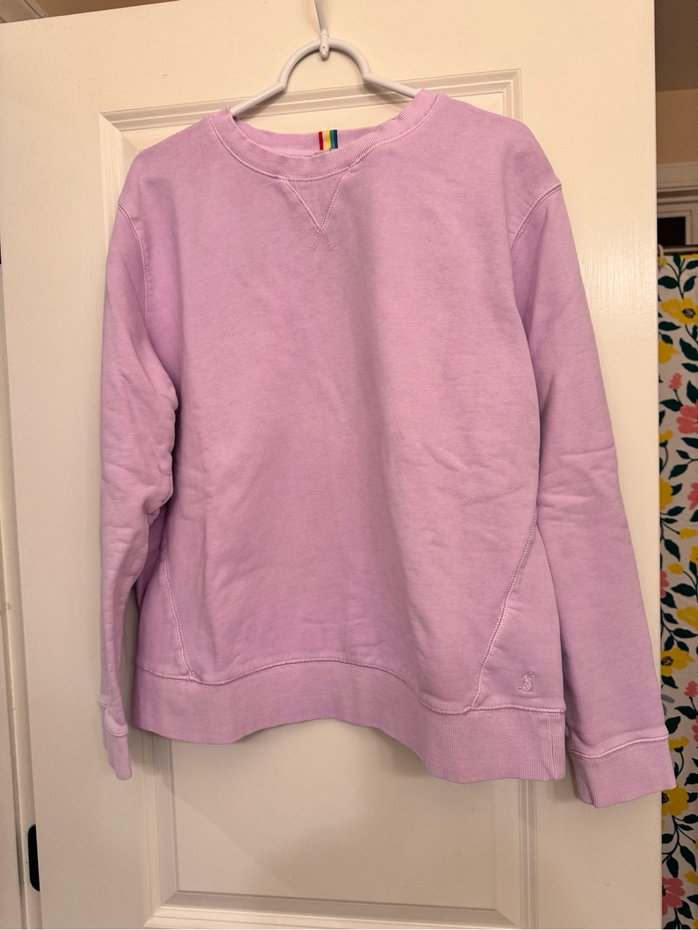 Joules Lavender Crewneck Sweatshirt